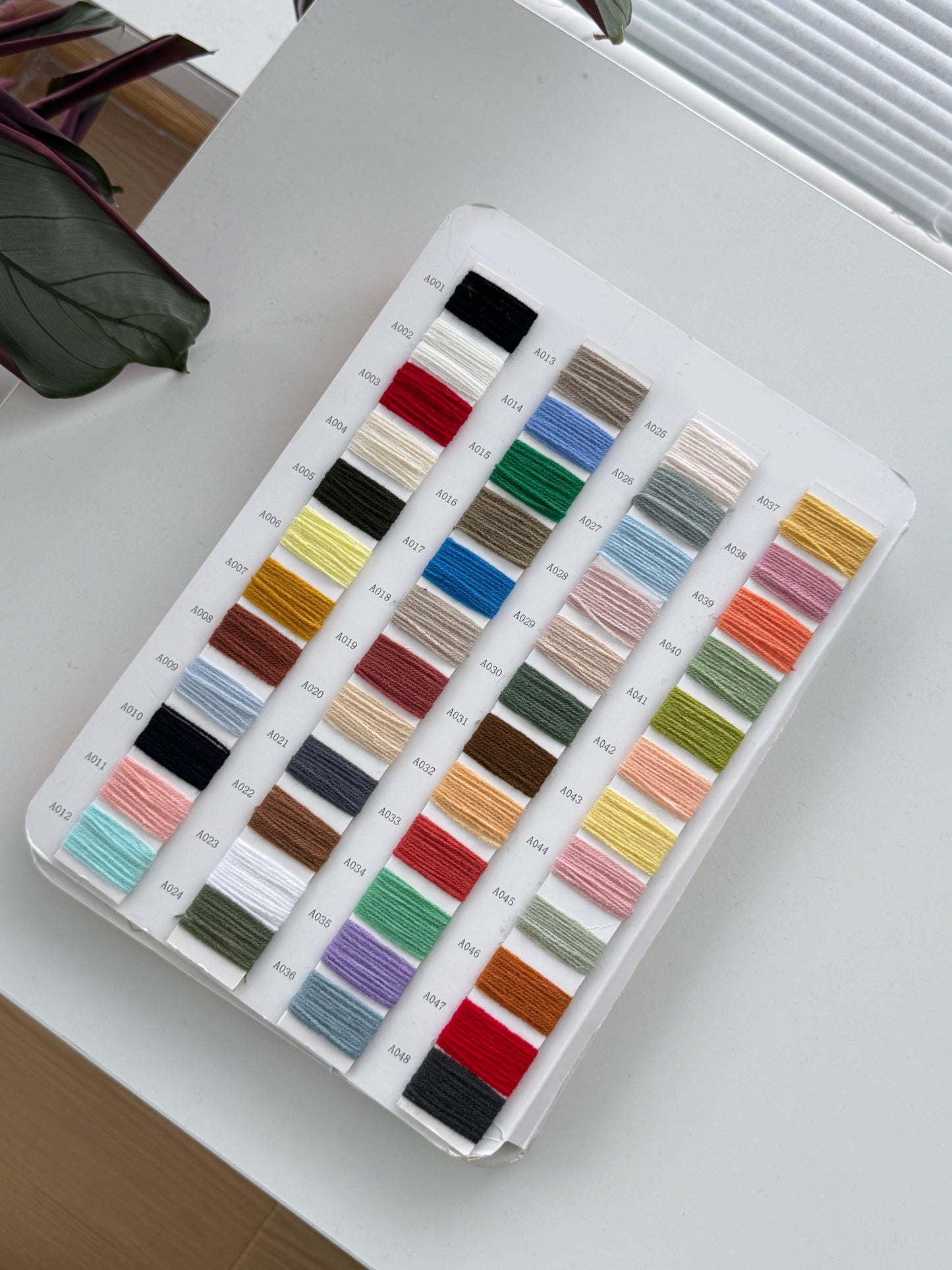 Acrylic yarn