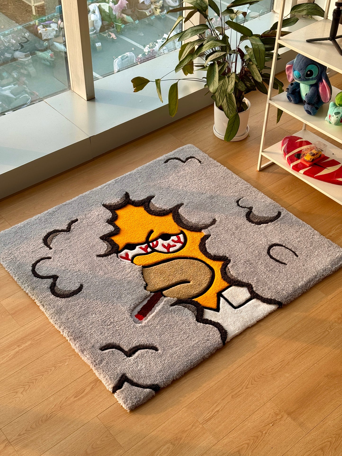 Homer smoking
