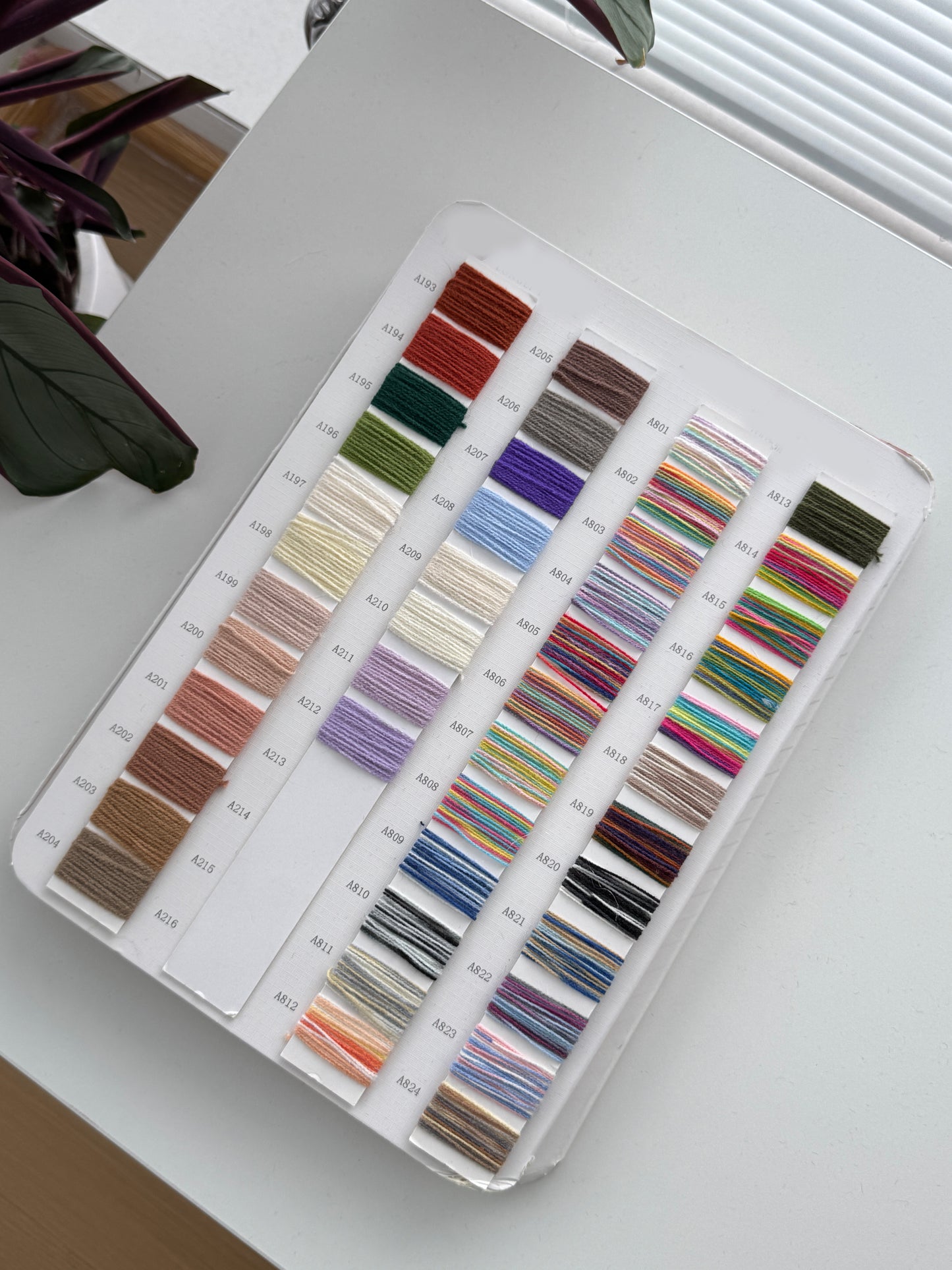 Acrylic yarn