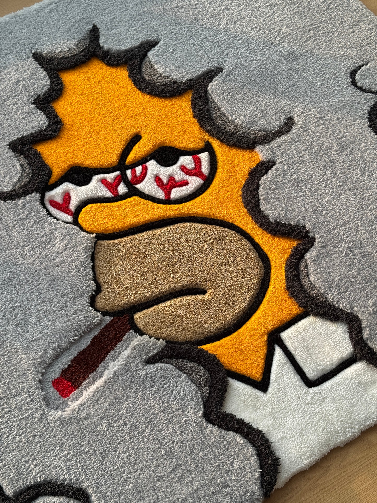 Homer smoking